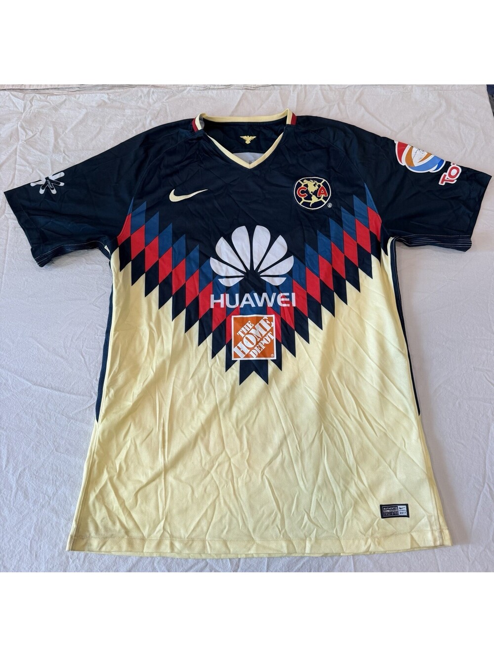 Nike Club America Zague #17 Jersey XL 2017 2018 Home Dri-FIT Soccer Shirt